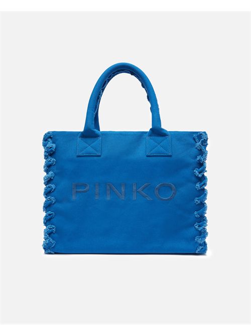Beach Shopper in canvas riciclato PINKO | 100782A1WQ/F59Q